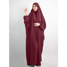 Load image into Gallery viewer, Eid Hooded Muslim Women Hijab Dress Prayer Garment Full Cover Ramadan Gown Islamic Clothes Niqab