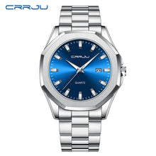 Load image into Gallery viewer, Watches for Men Classic with Date Business Dress Luxury Waterproof Luminous Mens Wrist Watch Analog Stainless Steel Men Watch