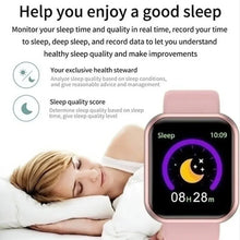 Load image into Gallery viewer, Multifunctional smart watch for men and women,bluetooth connected phone,music,fitness sports bracelet,sleep monitor,smartwatch