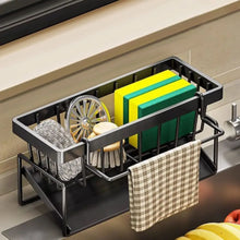 Load image into Gallery viewer, home kitchens Sink rack organizers solutions storage shelves accessories kitchenware kitchen shelf ledge