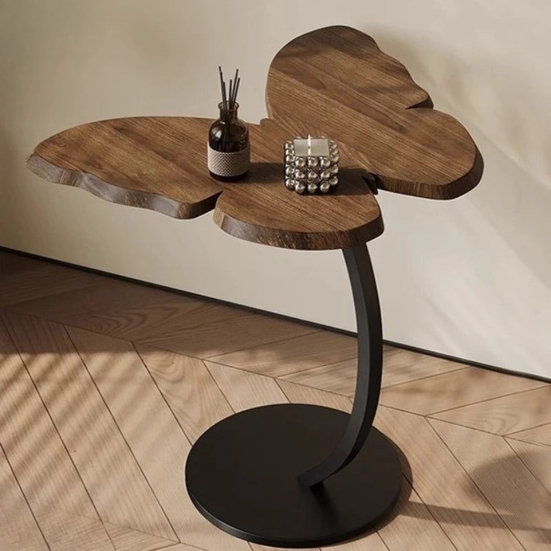 Side Table Home Living Room Sofa Desk Modern Bedroom Cabinet Cute Butterfly Floor Standing Small Coffee Table