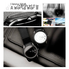 Load image into Gallery viewer, Creative design of fashionable watches for young people, quartz watches without hands, comfortable and beautiful canvas straps