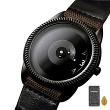 Load image into Gallery viewer, Creative design of fashionable watches for young people, quartz watches without hands, comfortable and beautiful canvas straps