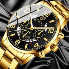 Load image into Gallery viewer, 5 Pcs/Set Men&#39;s Watches Quartz Men&#39;s Watches Mens Watches Men Watches Alloy Strap Men&#39;s WatchesPerfect for Daily Wear
