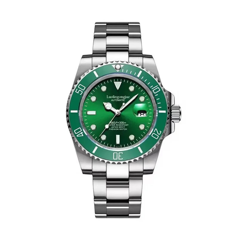 Water Ghost Series Luxury Men's Watches, Business Skeleton Automatic Mechanical Watches, Party Fashion Watches, High-Value Cool Brand-Name Watches, Stylish and Exquisite Birthday Gift Watches