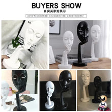 Load image into Gallery viewer, Home Decoration Accessories Modern Office Livingroom Desk Ornament Decor Art Sculpture Resin Mask Handicrafts Polyresin Statue