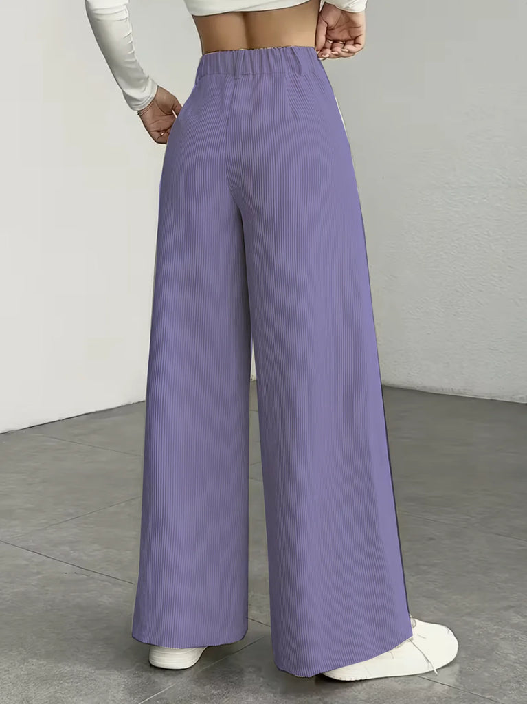 Women's clothing elegant, casual, fashionable, slimming, versatile, corduroy, autumn and winter fabric, long pants