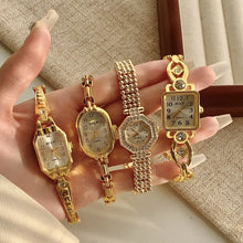 Load image into Gallery viewer, Women Watches Top Brand Luxury Wristwatches Ladies Fashion Gold  Bracelet Watch Female Elegant Clock Women montre femme