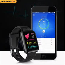 Load image into Gallery viewer, Multifunction Smart Watch For Men Women Kids Message Remind Music Control Sport Step Calories D13 Smartwatch Alarm Clock 116Plus