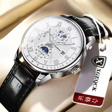 Load image into Gallery viewer, 2024 Men Watch Fashion Top Luxury Sport Men&#39;s Wristwatch Waterproof Luminous Leather Date Quartz Watches Man clock