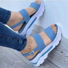 Load image into Gallery viewer, Women&#39;s Wedges Sandals  Summer New Woman Low Platform Shoes Sandals Heeled Fashion Shoes Female Footwear Wedges Shoes