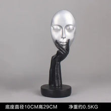 Load image into Gallery viewer, Home Decoration Accessories Modern Office Livingroom Desk Ornament Decor Art Sculpture Resin Mask Handicrafts Polyresin Statue