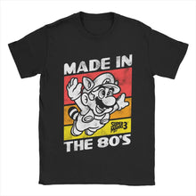 Load image into Gallery viewer, Men T-Shirts Made In The 80s Humor Cotton Tees Short Sleeve T Shirts Round Collar Clothes New Arrival
