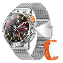 Load image into Gallery viewer, For Android ios New AMOLED Smart Watch Men with Flashlight Sports Waterproof Fitness Tracker Bluetooth Call Smartwatch Man+Box