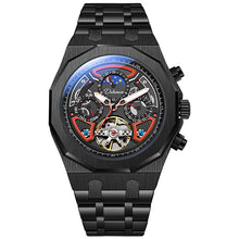 Load image into Gallery viewer, Top Brand Luxury  Automatic Watches Steel Mechanical Watches Tourbillon Watches For Men Super Luminous Watches Waterproof
