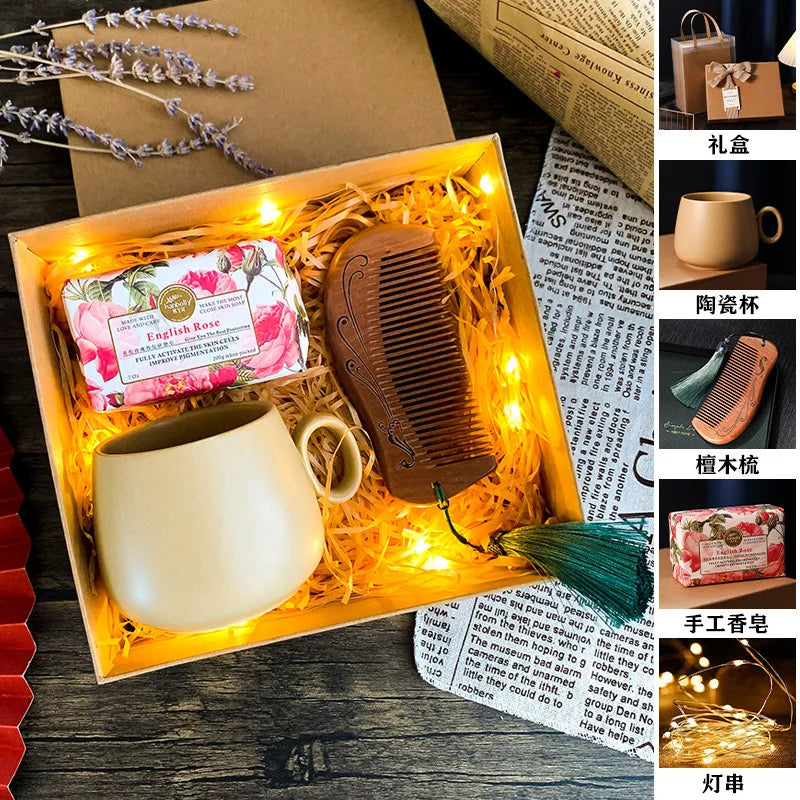 Women's Mother's Day Gifts for Teachers and Mothers, Practical Gifts for Company Employees, Hand Gifts, Gift Boxes