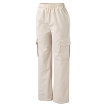 Load image into Gallery viewer, Fashion Women Baggy Joggers Pants Casual Communte Female Chic Straight Cargo Pant Elastic High Waist Elegant Oversized Trousers