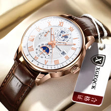 Load image into Gallery viewer, 2024 Men Watch Fashion Top Luxury Sport Men&#39;s Wristwatch Waterproof Luminous Leather Date Quartz Watches Man clock