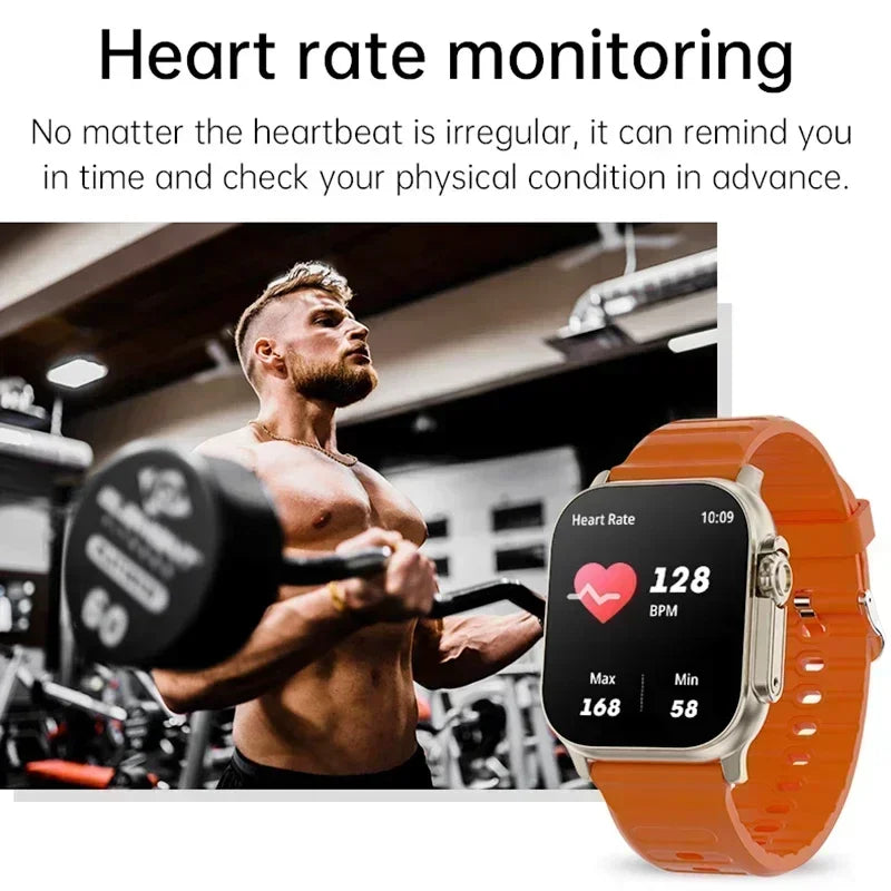 2025 New Smart Watch Series 10 Screen Bluetooth Call Heart Rate Blood Pressure GPS Smartwatch for Android IOS Sports Watch