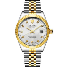 Load image into Gallery viewer, TEVISE  Automatic Mechanical Watch for Men with Date Stainless Steel Diamond Fashion Business Casual Watch Waterproof