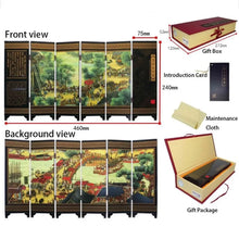 Load image into Gallery viewer, Abroad Gifts Home Decor Tradition Feature Business Gifts Screen Ornaments Antique Lacquerware Room Dividers Chinese Mural