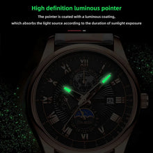 Load image into Gallery viewer, 2024 Men Watch Fashion Top Luxury Sport Men&#39;s Wristwatch Waterproof Luminous Leather Date Quartz Watches Man clock