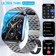 Load image into Gallery viewer, 2025 new smart watch, 1.96-inch sports watch, IP67 waterproof, 110+ sports mode, fitness activity tracker, ultra-thin watch.