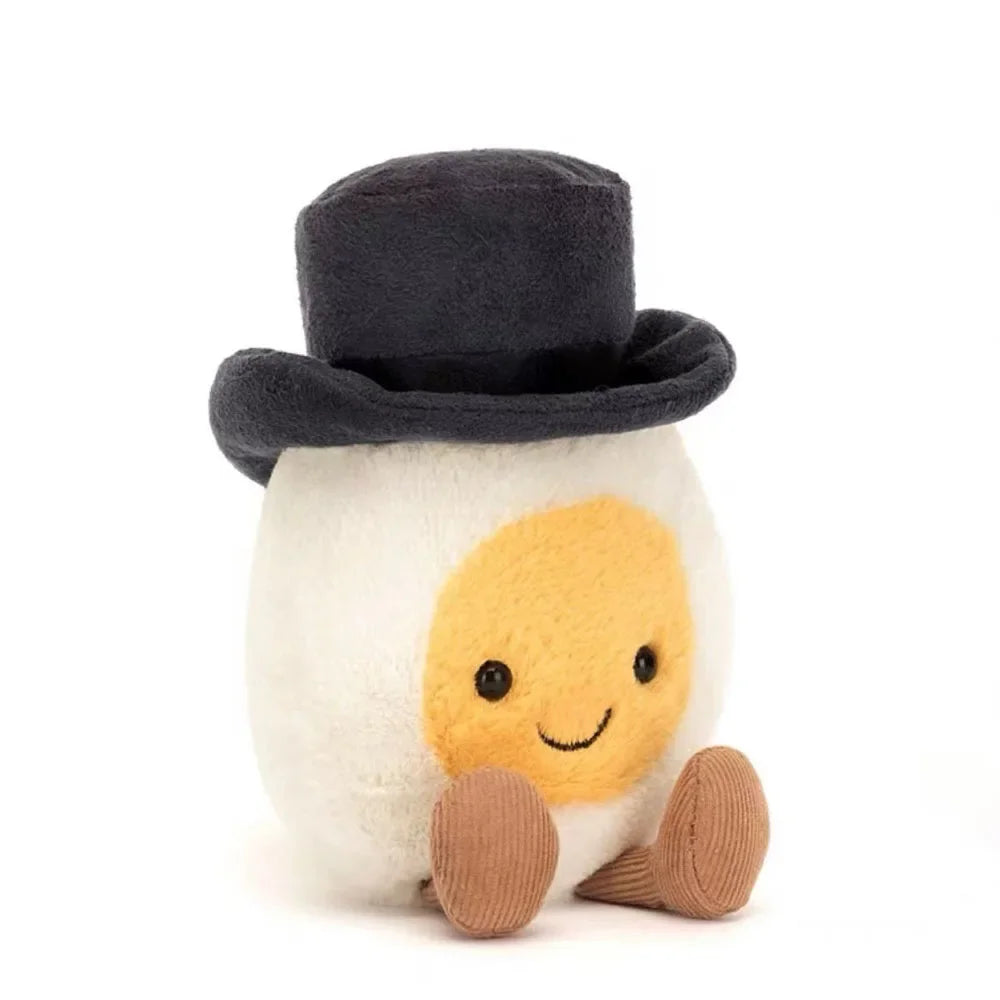 Gifts Boiled Eggs Fashion Creative Wedding Pendant And Lovely Smile Happy Doll Wedding Gifts Home Decoration Holiday Kids Gift