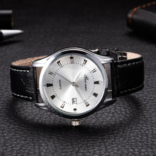 Load image into Gallery viewer, Men Watches Business Wrist Watch Luxury Leather Strap Analog Watches Quartz Wristwatches Clock Men Simple Watch Gifts for Men
