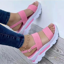 Load image into Gallery viewer, Women&#39;s Wedges Sandals  Summer New Woman Low Platform Shoes Sandals Heeled Fashion Shoes Female Footwear Wedges Shoes