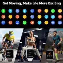 Load image into Gallery viewer, 2025 new smart watch, 1.96-inch sports watch, IP67 waterproof, 110+ sports mode, fitness activity tracker, ultra-thin watch.