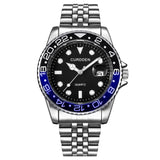 Men Original Brand Watches Gold Fashion Full Steel Band Simple Date Quartz Vintage Wristwatch Silver Montre Homme Reloj Hombre