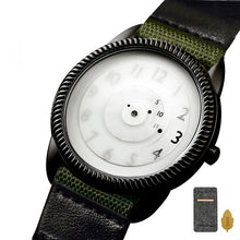 Load image into Gallery viewer, Creative design of fashionable watches for young people, quartz watches without hands, comfortable and beautiful canvas straps