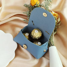 Load image into Gallery viewer, Wedding Gifts For Guests Mini Handbag Gift Bags Packaging Baby Shower Bags Cosmetic Lipstick Perfume Packaging Leather Bag