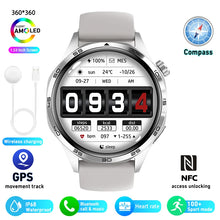 Load image into Gallery viewer, Smart Watch 5 Pro GPS NFC Smartwatch Men 360*360 AMOLED Screen Heart Rate Monitor Bluetooth Call IP67 Waterproof Men Smartwatch