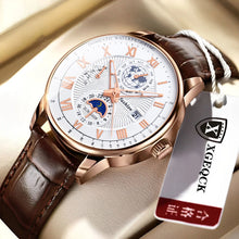 Load image into Gallery viewer, 2024 Men Watch Fashion Top Luxury Sport Men&#39;s Wristwatch Waterproof Luminous Leather Date Quartz Watches Man clock