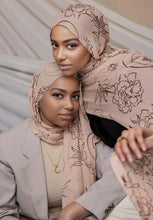 Load image into Gallery viewer, 1Pcs Fashion Watercolor Print Hijab Islam Ramadan Women Bohemian Soft Muslim Hijabs Foulard Femme Shawl Wrap Scarf Headscarf