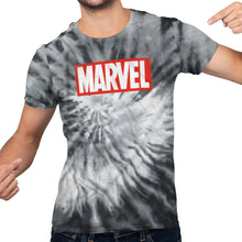 Load image into Gallery viewer, Marvel Classic Logo Adult Tee Graphic T-Shirt for Men Tshirt